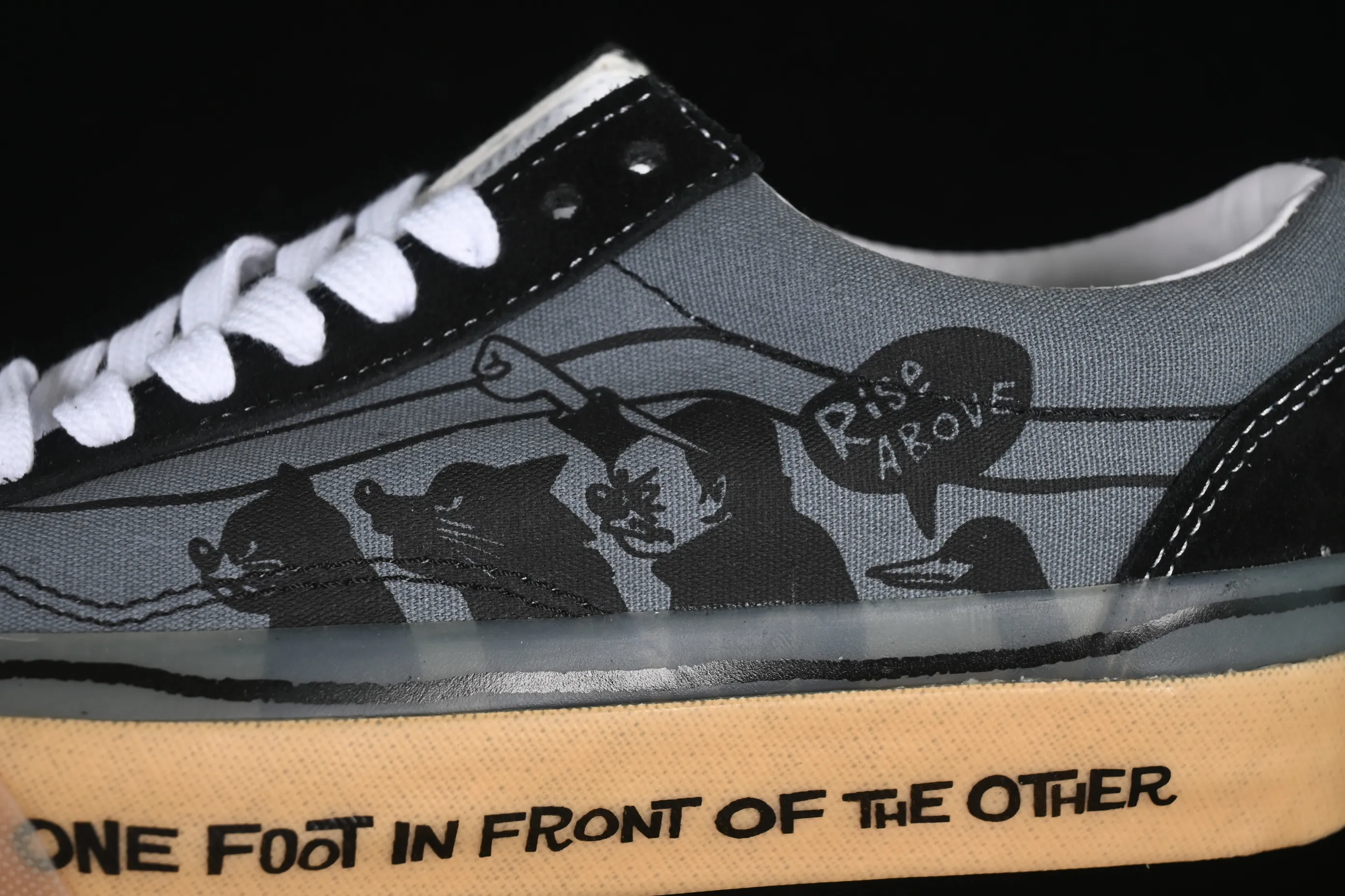All categories Vans Vans series Vans Low Vans low-top Vans Premium x Hanai high-end branch artist joint series low-top casual sneakers VN000D56BN5